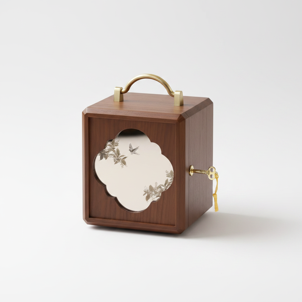 The Gilded, walnut veneer over engineered wood