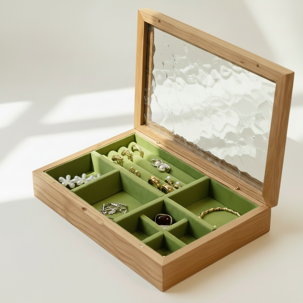 The Juniper, solid walnut & cherry