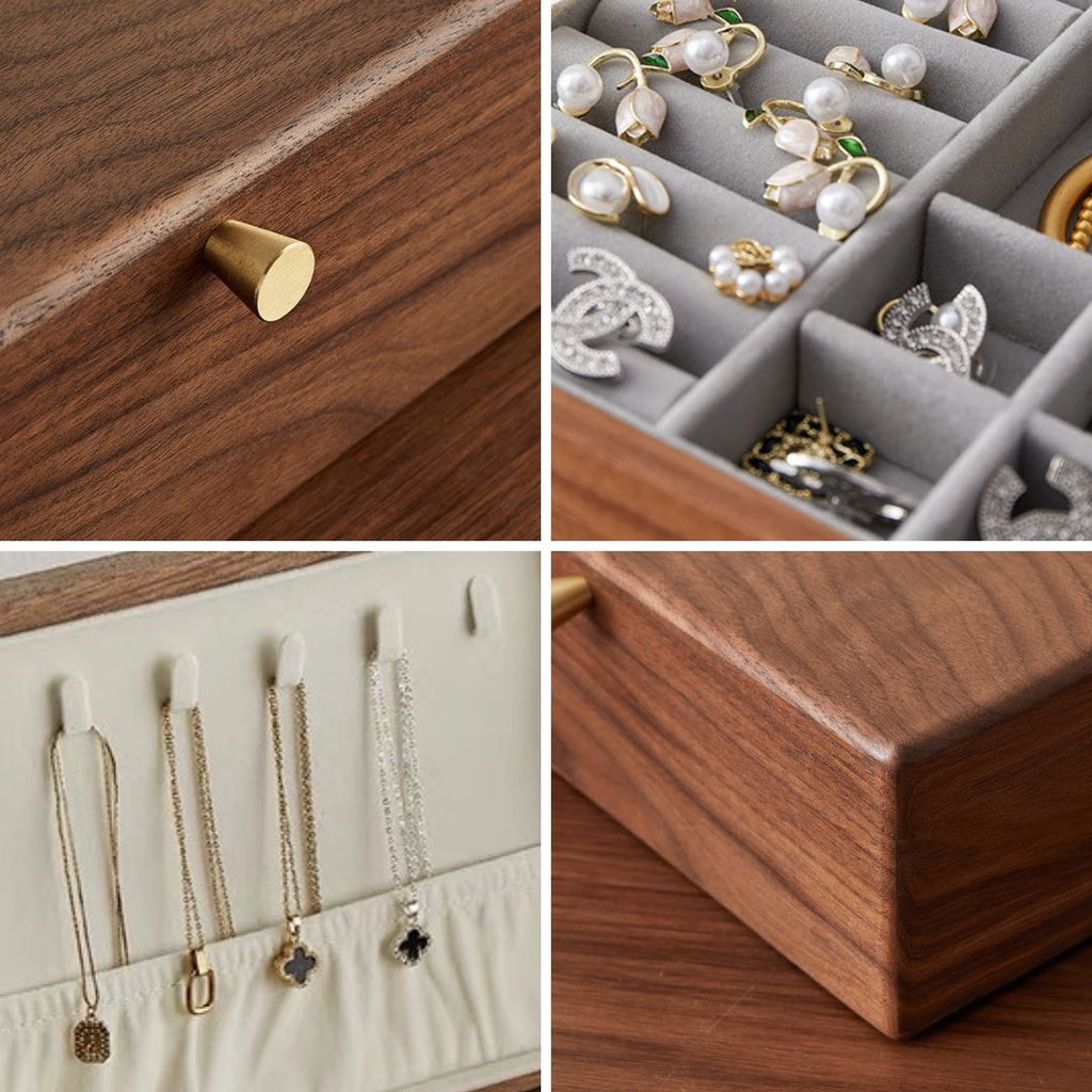 The Hollis, solid walnut
