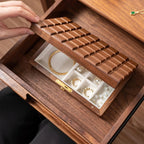 The Hollis Dark, solid walnut