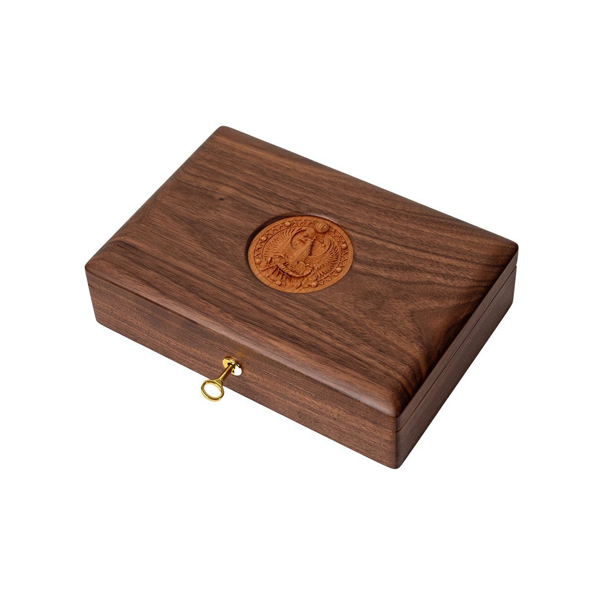The Zodiac, solid walnut