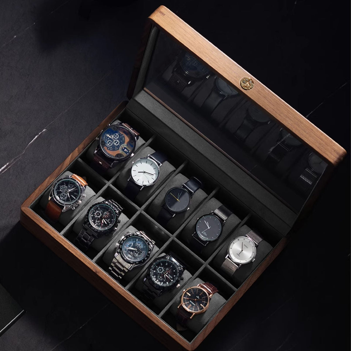 The Baxter, solid walnut