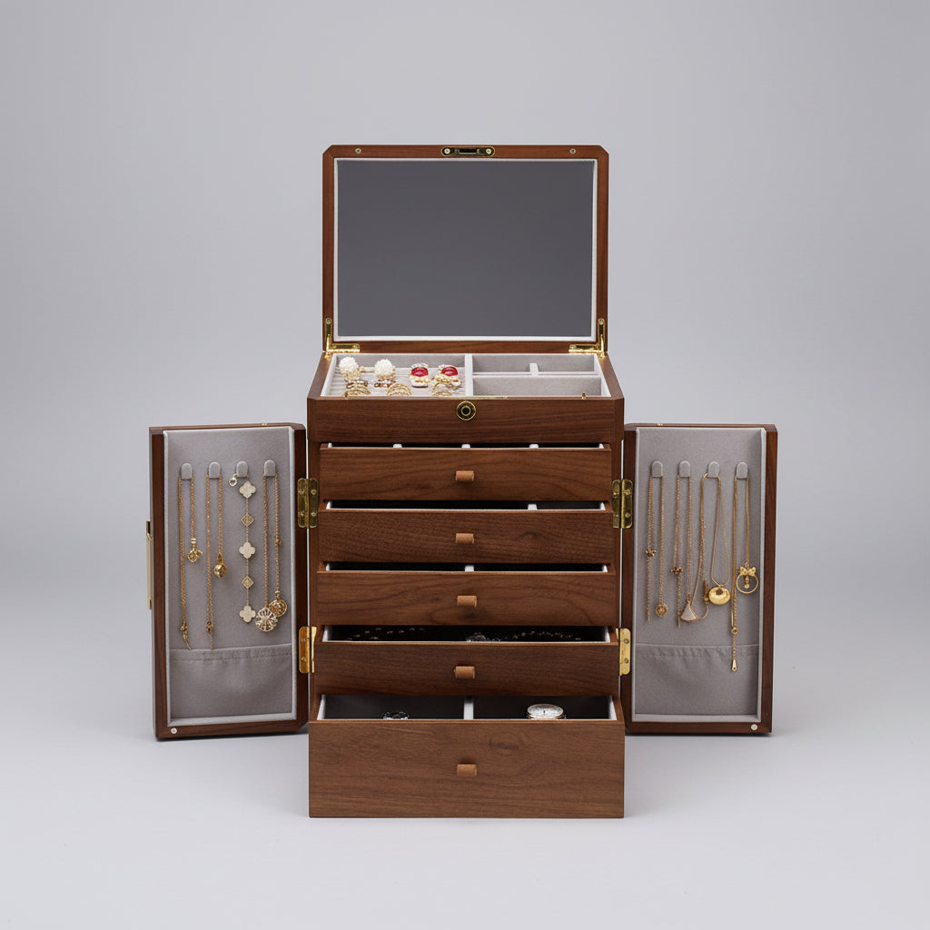The Ashford, walnut veneer over engineered wood