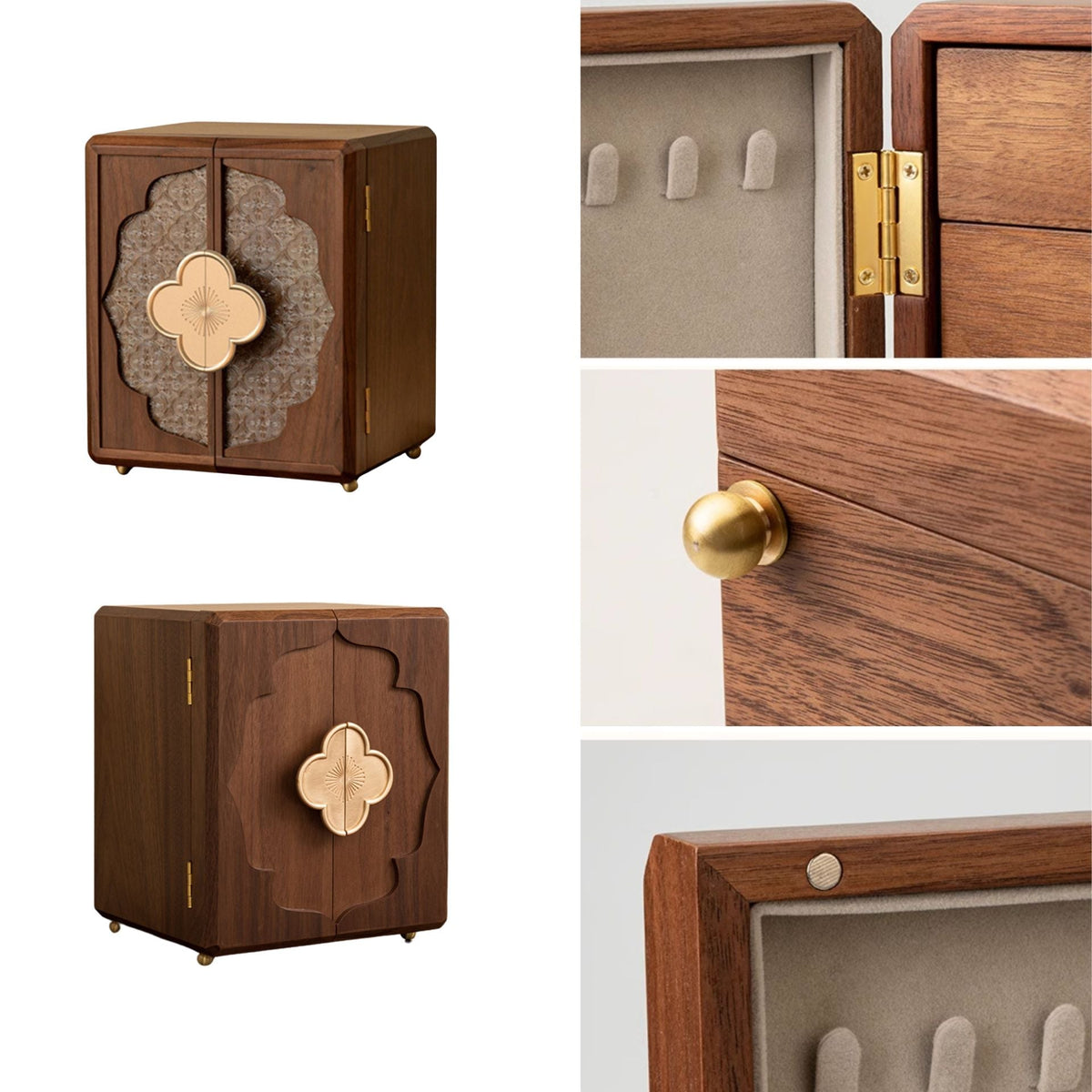 The Alcove, walnut veneer over engineered wood