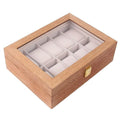 The Collector Ten, walnut wood over high-density board