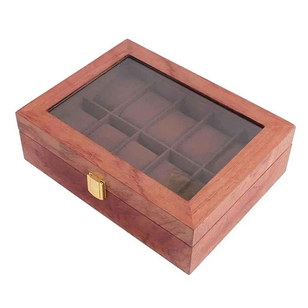 The Collector Ten, walnut wood over high-density board