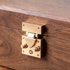The Easton Square, solid walnut