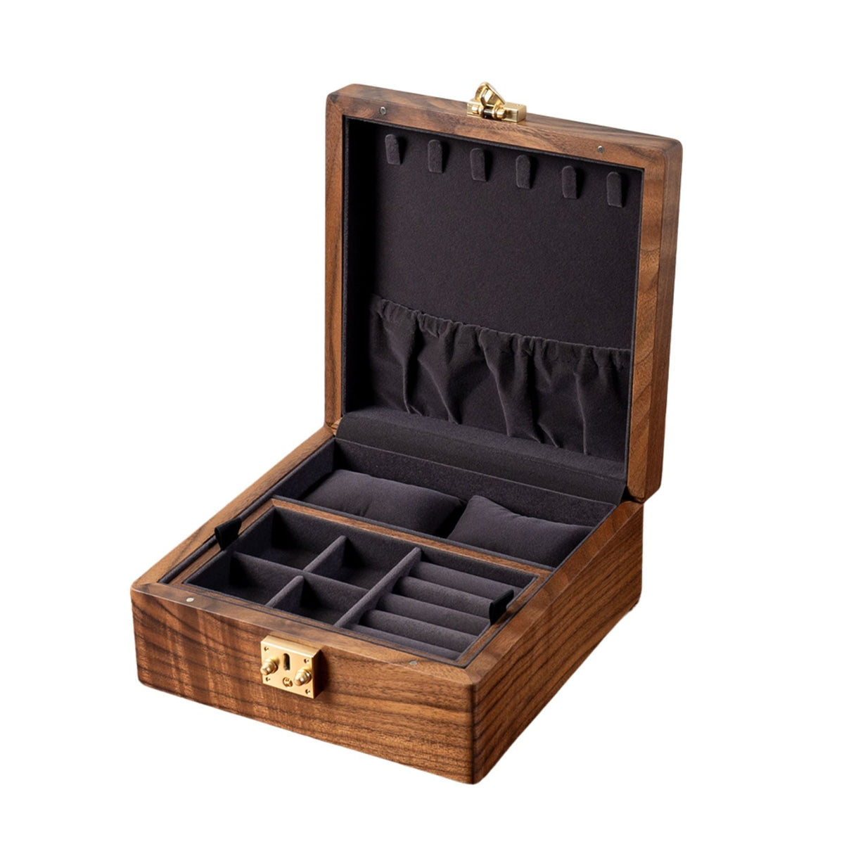 The Easton Square, solid walnut