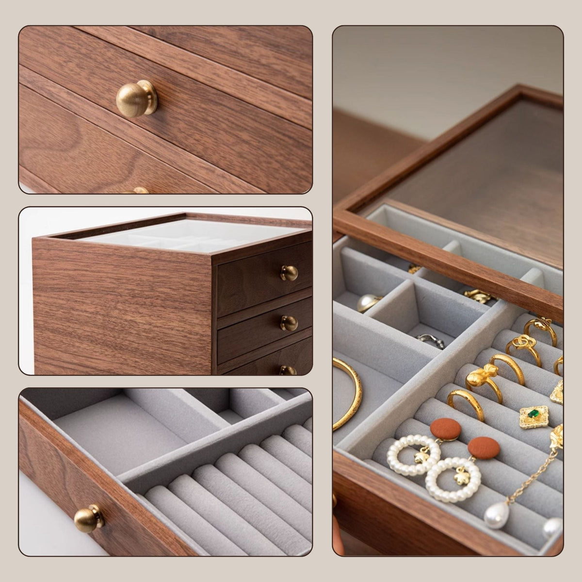 The Sterling, walnut veneer over engineered wood