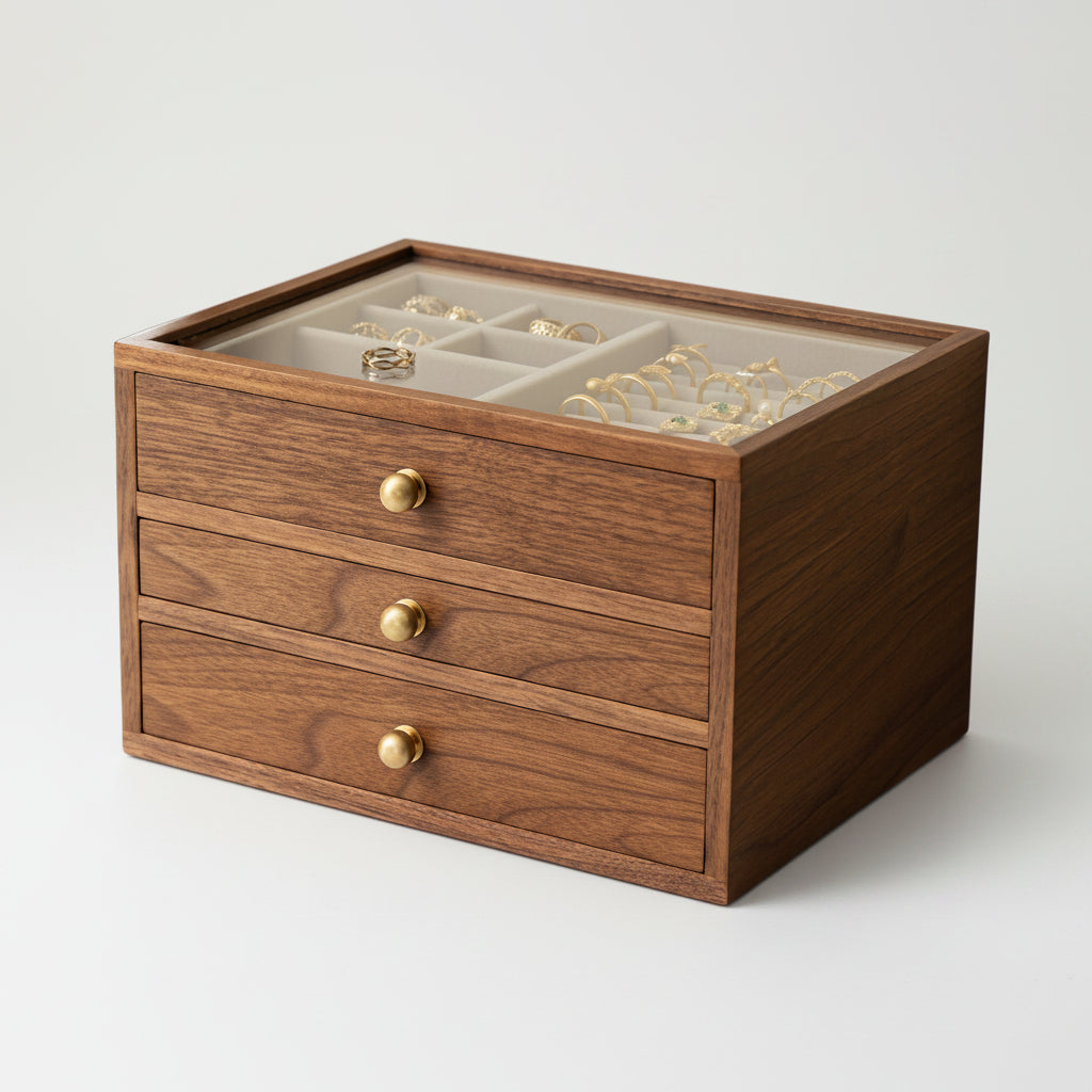 The Sterling, walnut veneer over engineered wood