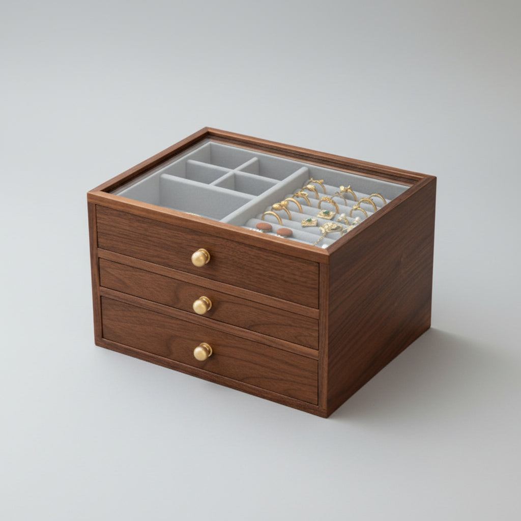 The Sterling, walnut veneer over engineered wood