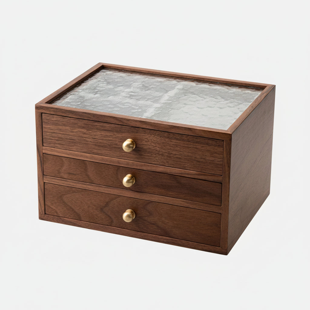 The Sterling, walnut veneer over engineered wood