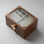The Floret, walnut veneer over engineered wood