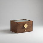 The Floret, walnut veneer over engineered wood