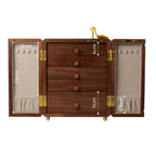 The Alcove Five, walnut veneer over engineered wood