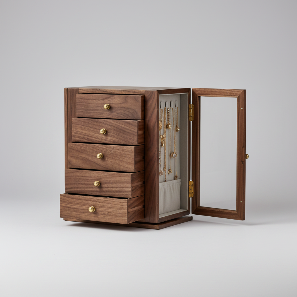 The Panorama, wood veneer over engineered wood