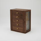 The Panorama, wood veneer over engineered wood