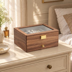 The Harlow, solid walnut or solid cherry