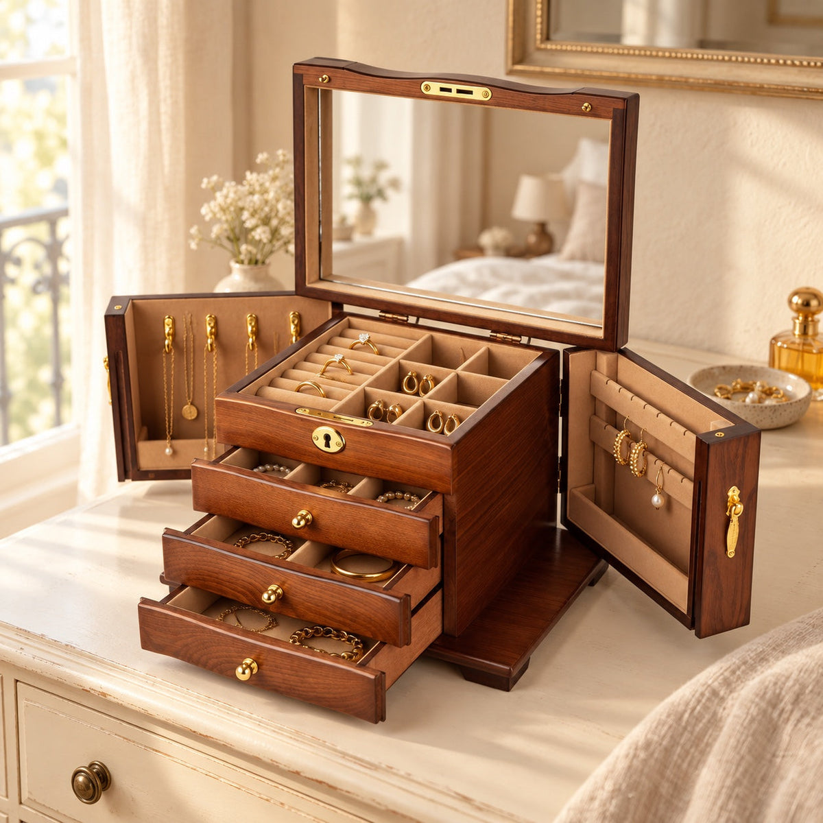 The Caldwell, solid walnut