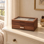 The Juniper Two, solid walnut or solid cherry