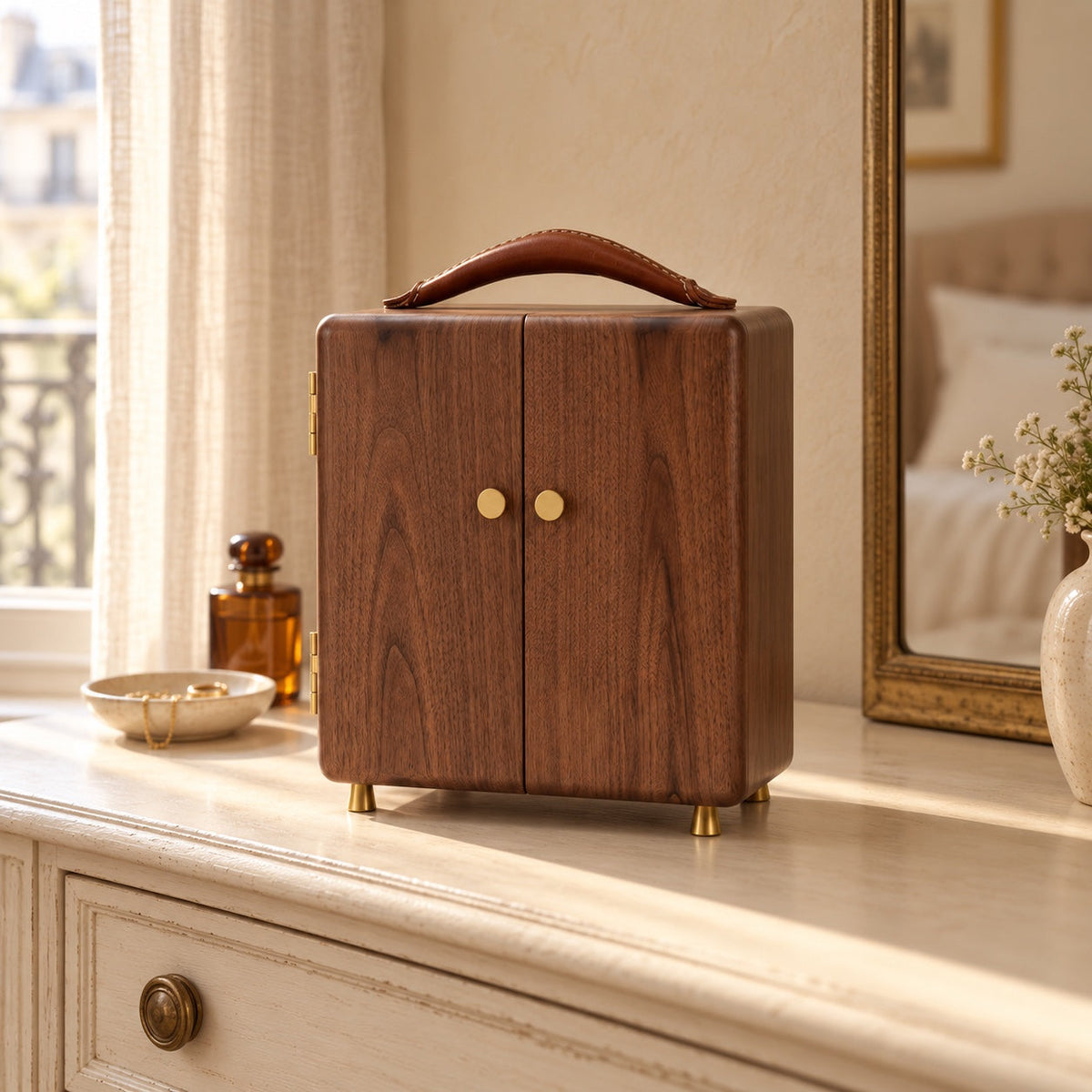 The Mercer, solid walnut
