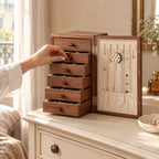 The Keeper, walnut veneer over engineered wood