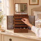 The Ashford, walnut veneer over engineered wood
