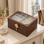 The Floret, walnut veneer over engineered wood