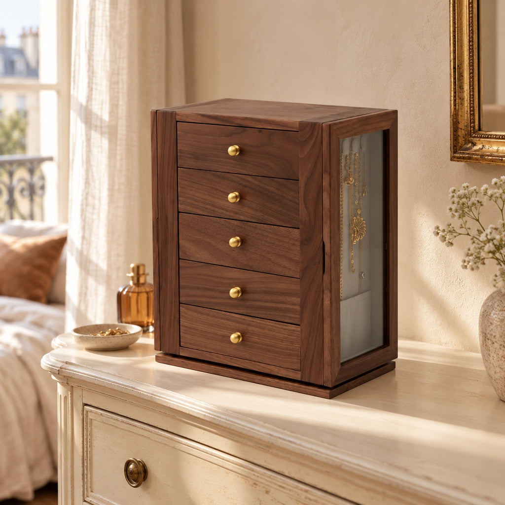 The Panorama, wood veneer over engineered wood