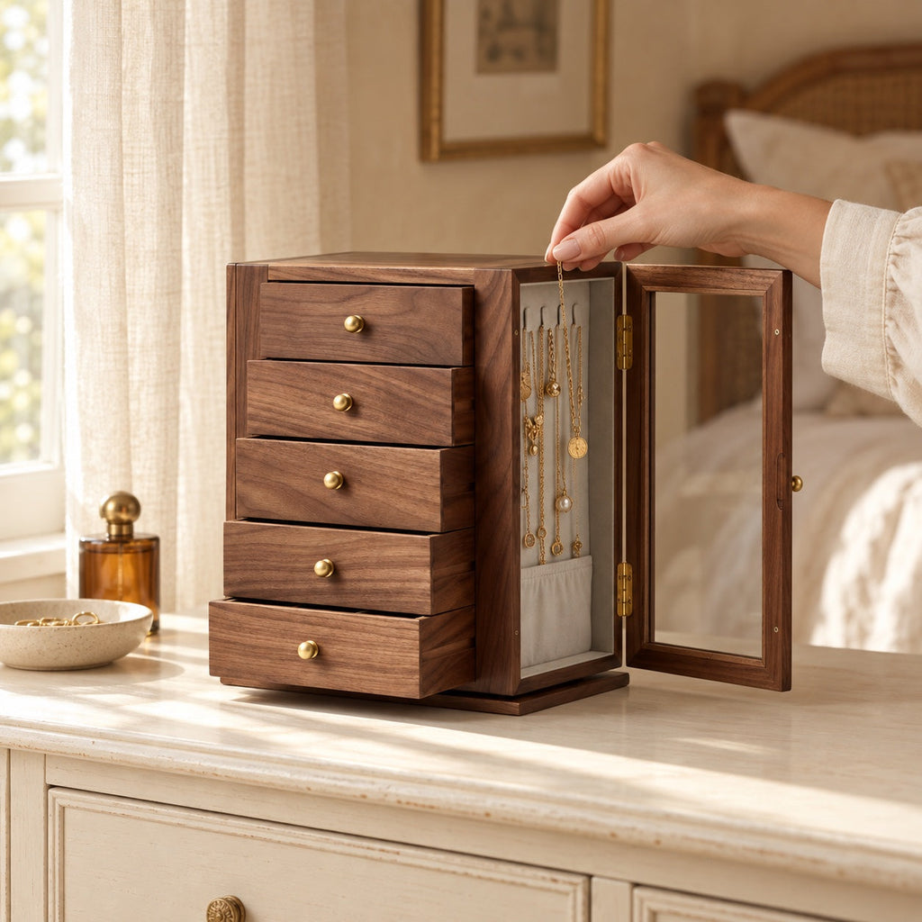 The Panorama, wood veneer over engineered wood