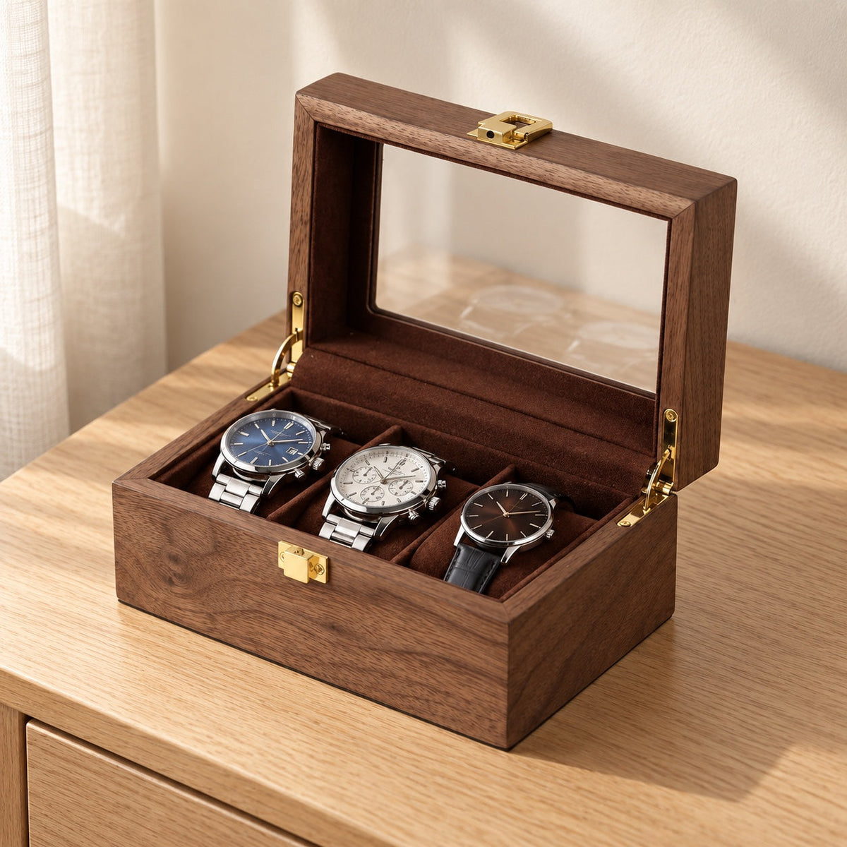 The Baxter Three, precious wood
