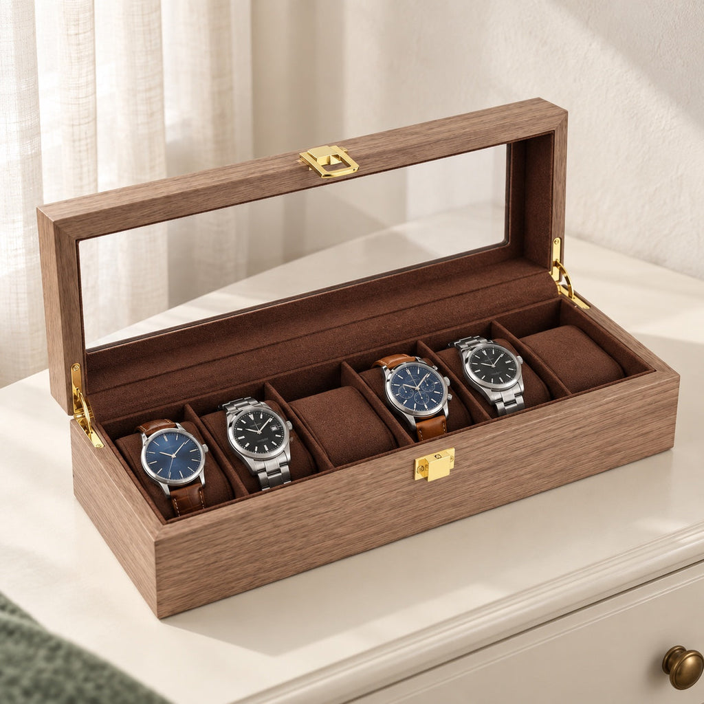 The Baxter Six, walnut wood