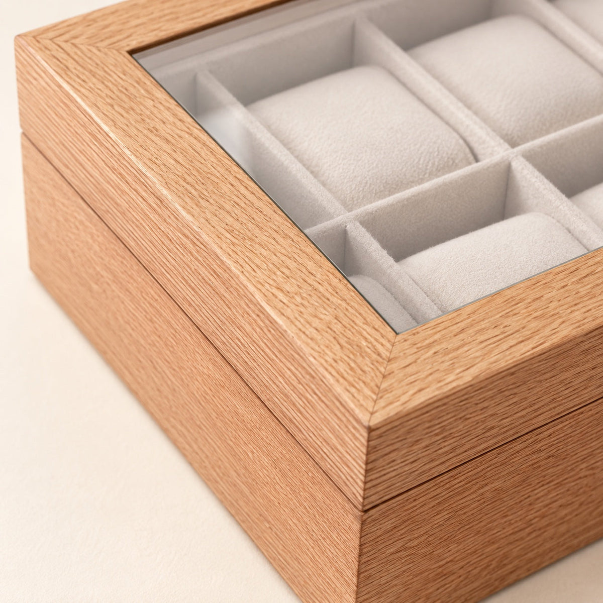 The Collector Ten, walnut wood over high-density board